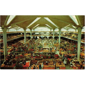 New Liberted Market Interior Guadalajara Jalisco Mexico Postcard